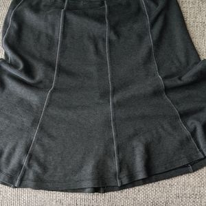 Horny toad / Toad & Co A-line skirt medium M Deep Heather Green